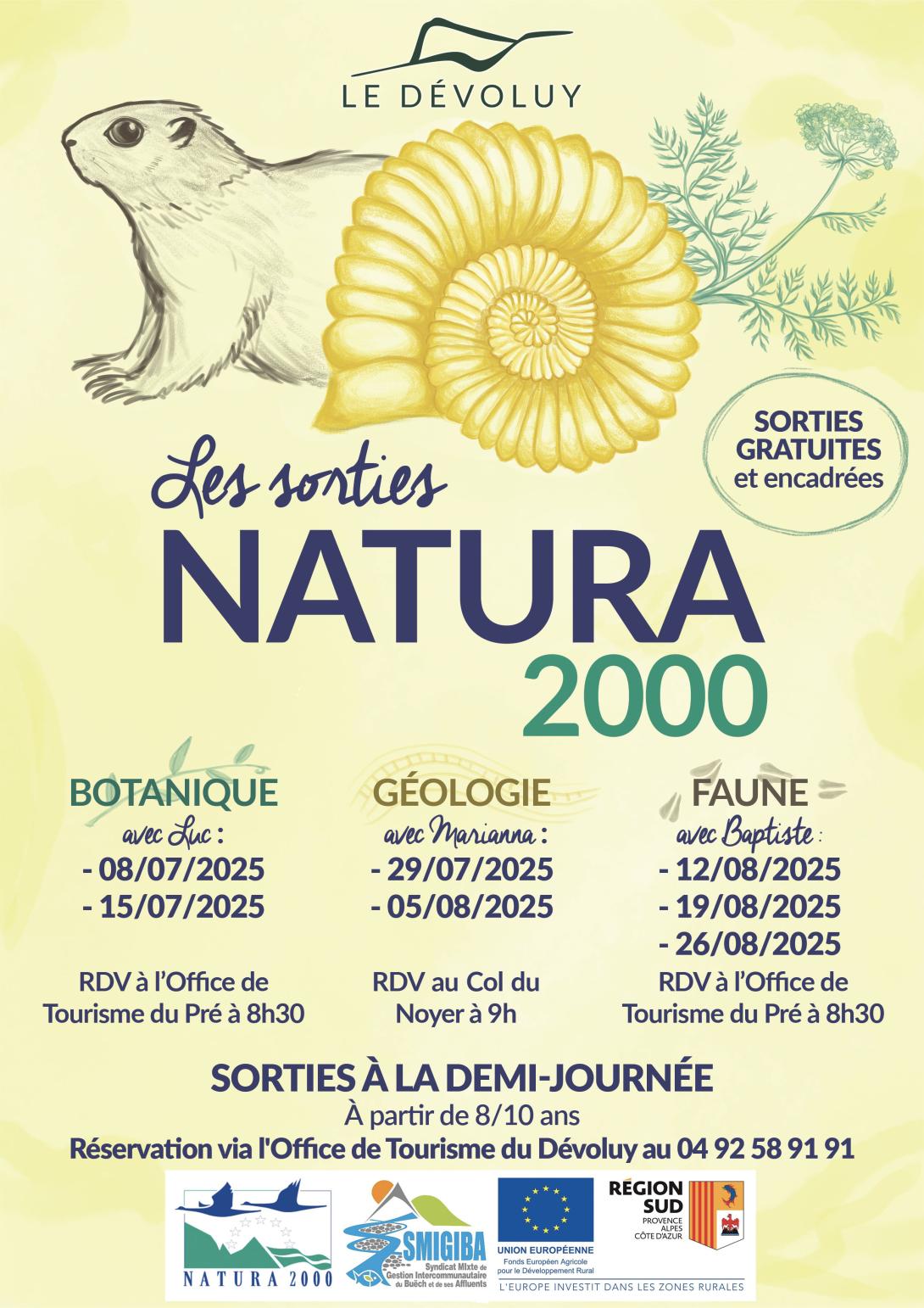 Sorties N2000 Dévoluy 2025